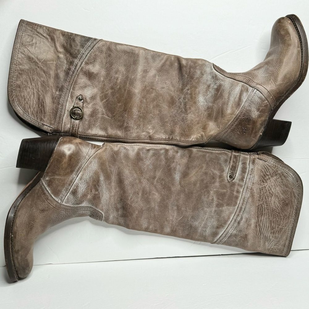 Frye leather boots size 6.5 - Picture 6 of 9